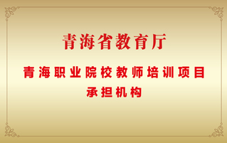 青海职业院校教师培训项目承担机...